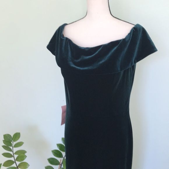 BHLDN Fawn Velvet Dress size 12 - Picture 7 of 8